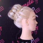 Χτένισμα Στέμμα από πλεξίδες / Braided crown hairstyle