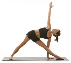Trikonasana (Triangle pose)